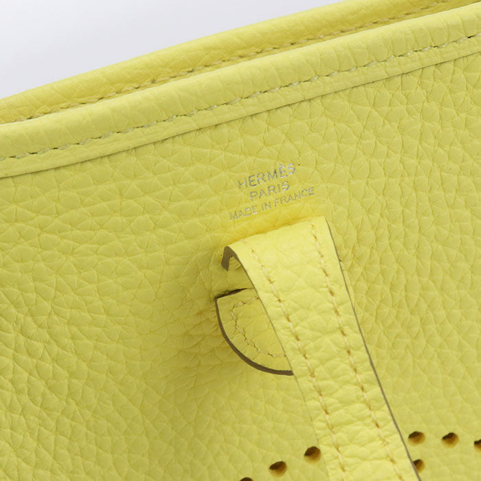 HERMES Evelyn TPM Shoulder Bag Taurillon Clemence Women