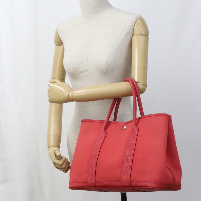 HERMES Garden party PM Tote bag / Towar Officche Bougainvillea Women