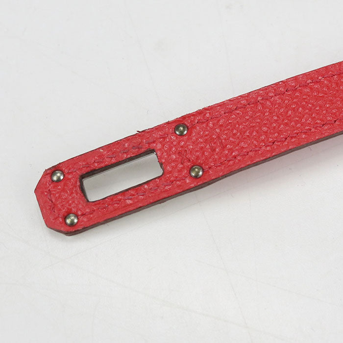 HERMES Kelly wallet Long wallet with double fold coin purse Epsom Bougainvillea Women's