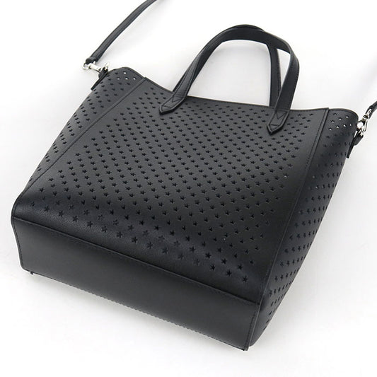 JIMMY CHOO Punching 2-Way Tote bag Pegasi Tote bag leather Women