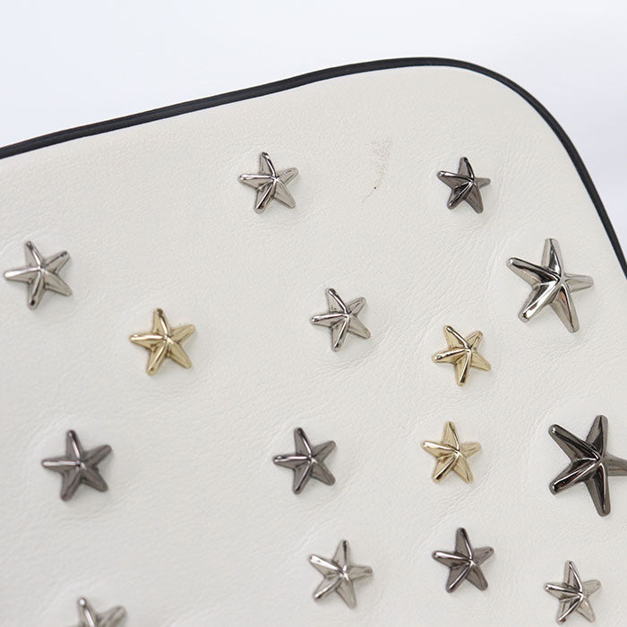 JIMMY CHOO ChainShoulder Studs KL88MQ Diagonal shoulder bag Shoulder Bag leather Women