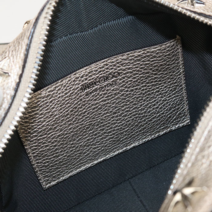 JIMMY CHOO Studs YZLFF6 Diagonal shoulder bag leather Women