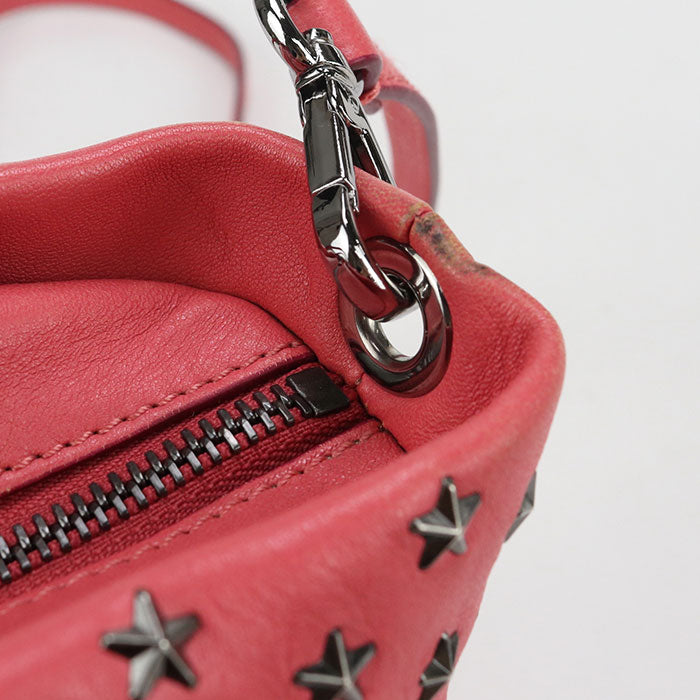 JIMMY CHOO 2WAY MINISARA Tote Bag leather Women