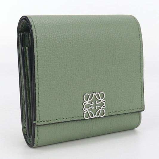 LOEWE Compact Flap Wallet anagram C821L57X04 Bifold Wallet Calfskin Women