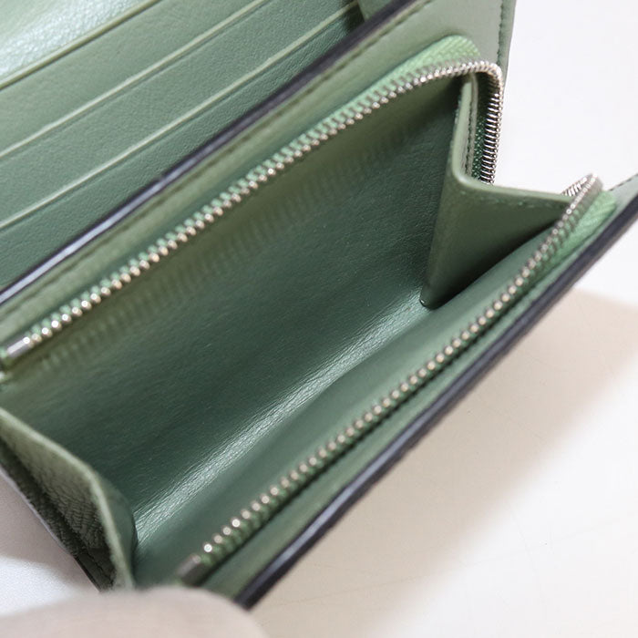 LOEWE Compact Flap Wallet anagram C821L57X04 Bifold Wallet Calfskin Women