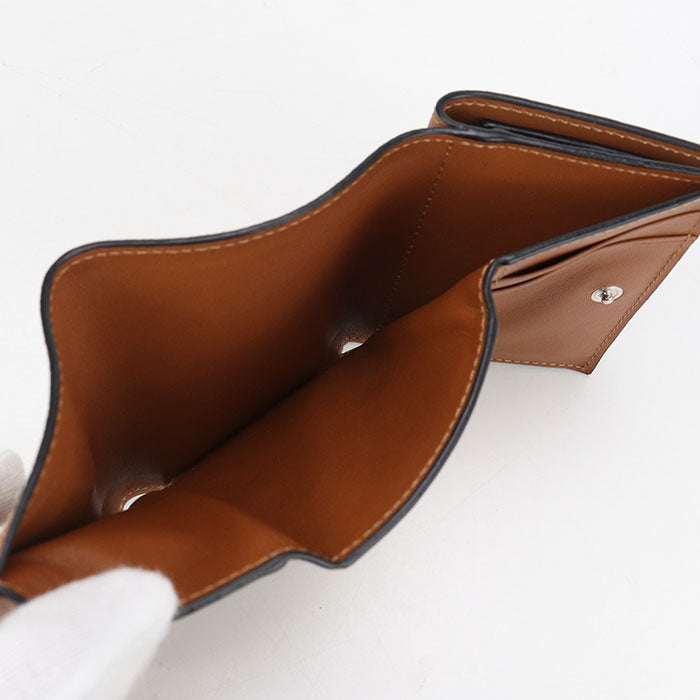 LOEWE Trifold wallet anagram C821TR2X02 Tri-fold wallet Calfskin Women