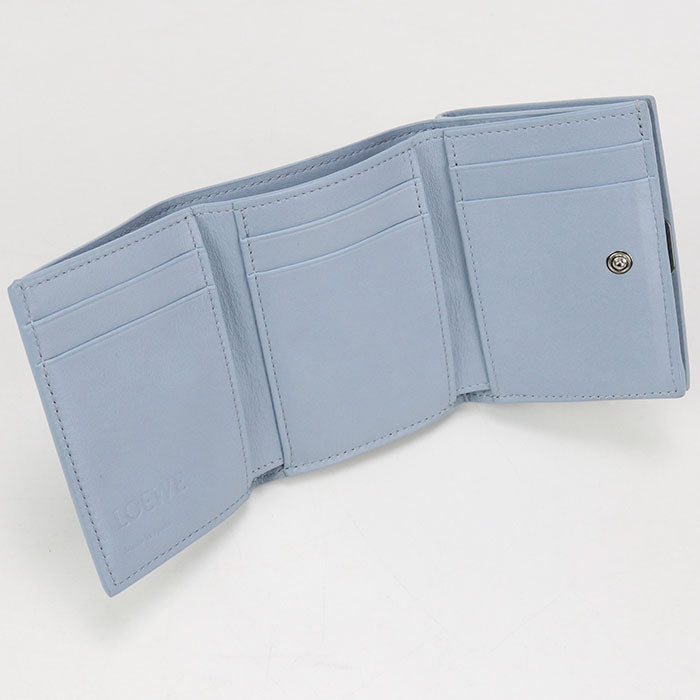 LOEWE Trifold wallet anagram C821TR2X16 Tri-fold wallet Calfskin Women