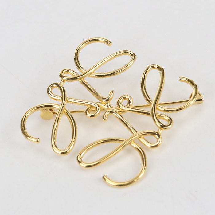 LOEWE anagram 111.25.020 Brooch metal Women