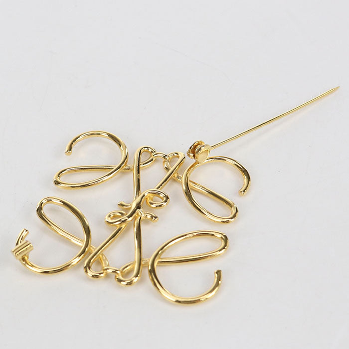 LOEWE anagram 111.25.020 Brooch metal Women