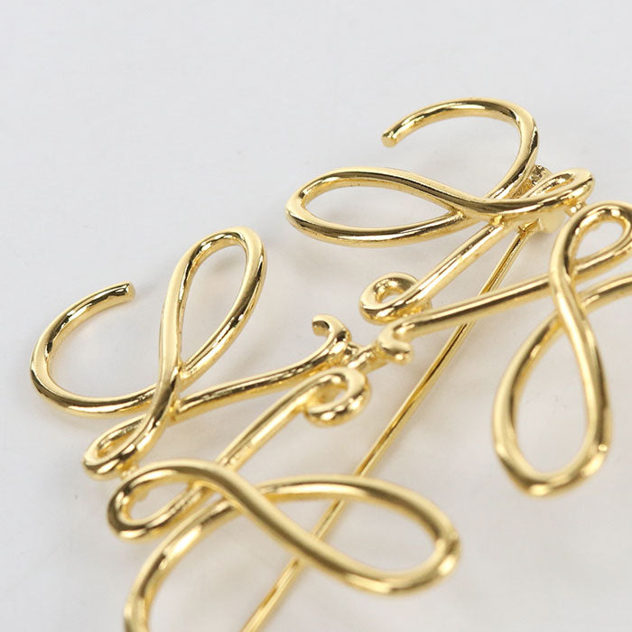 LOEWE anagram 111.25.020 Brooch metal Women