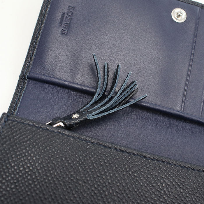 LOEWE anagram 140.72.I62 Bi-fold wallet with coin purse Calfskin Women