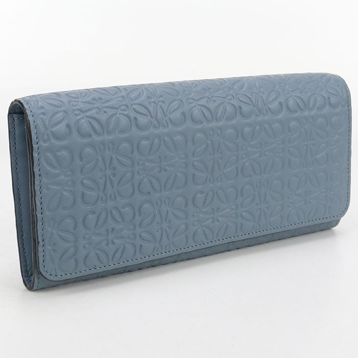 LOEWE Continental wallet Anagram repeat 107.55.F11 Purse folio Calfskin Women