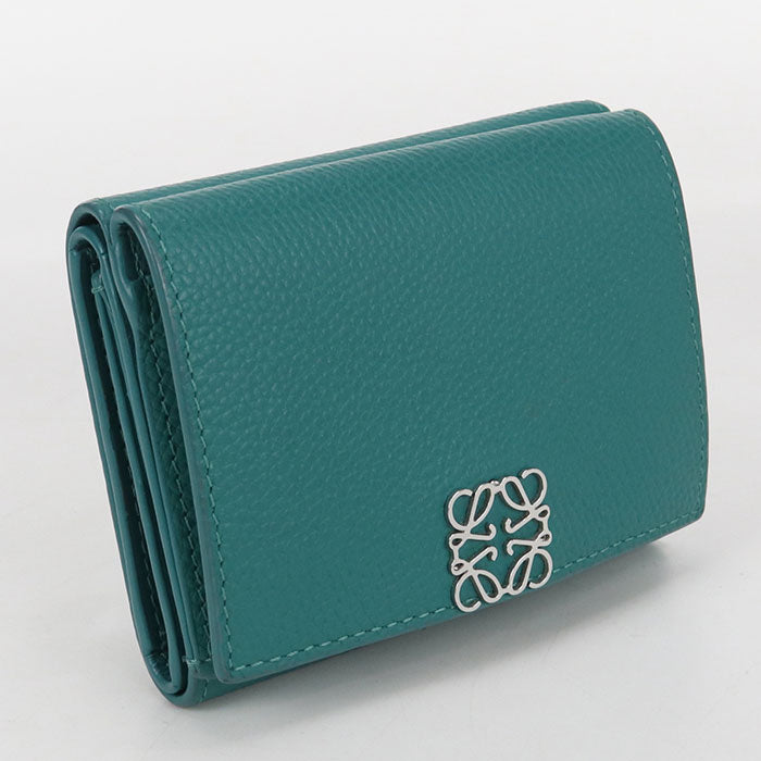 LOEWE Trifold wallet anagram C821TR2X02 Tri-fold wallet Calfskin Women