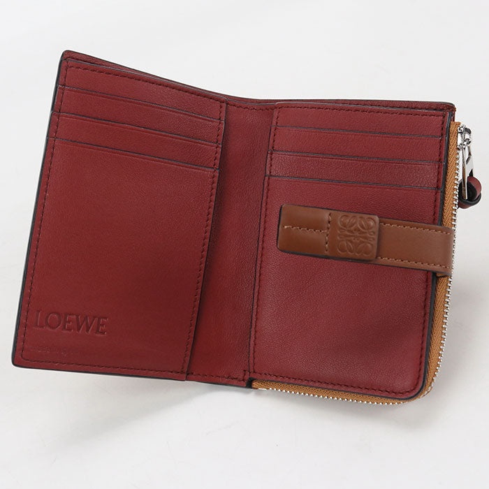 LOEWE Slim Bifold Wallet C660P30X01 Bifold Wallet Calfskin Women