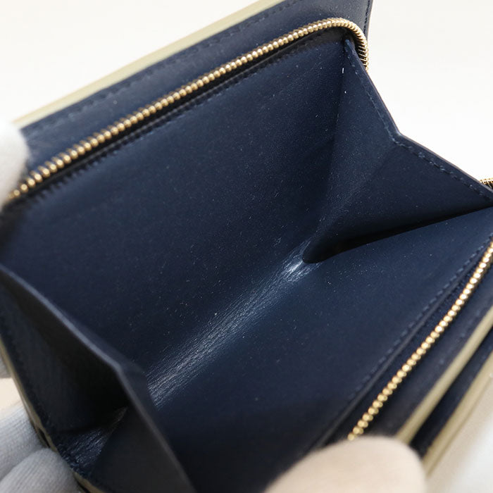 LOEWE Compact wallet knot CEM1NCWX01 Bifold Wallet Calfskin Women