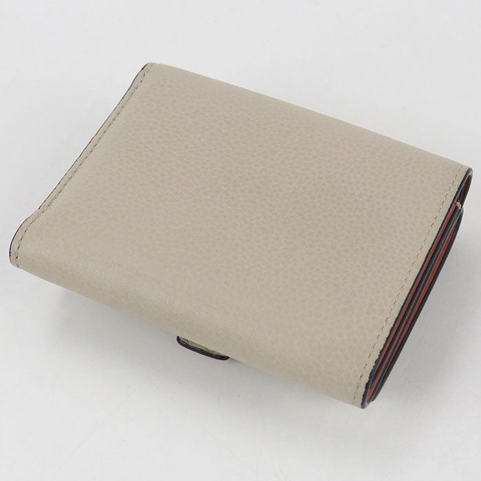 LOEWE Trifold wallet anagram Three fold wallet Calfskin Women's