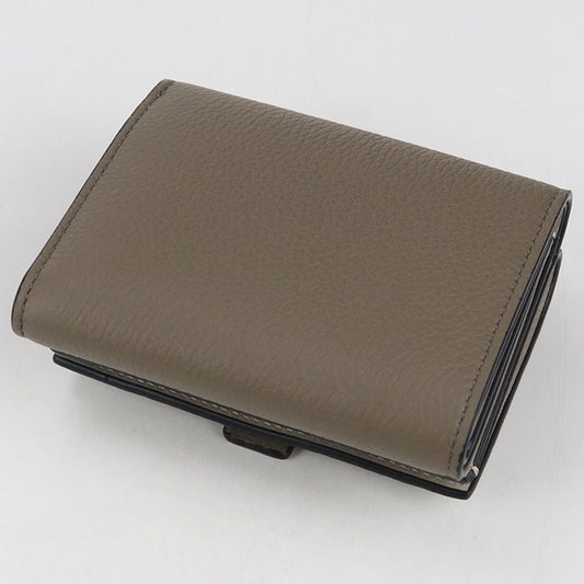 LOEWE Trifold wallet anagram Three fold wallet Calfskin Women's