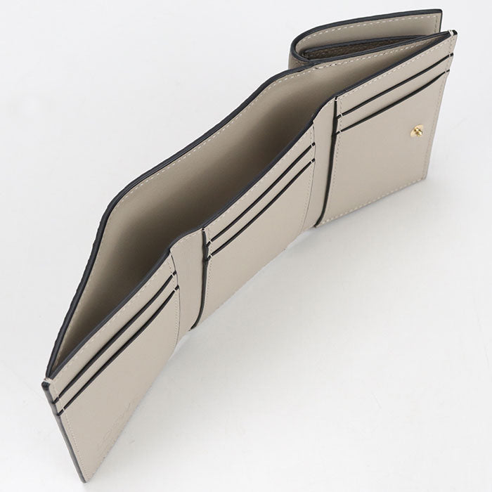 LOEWE Trifold wallet anagram Three fold wallet Calfskin Women's