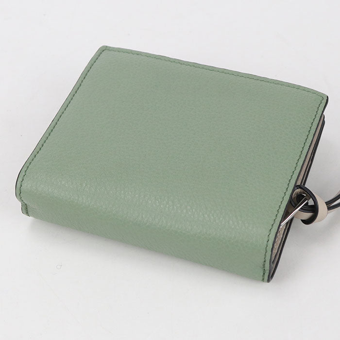 LOEWE Compact zip wallet anagram Bifold Wallet Calfskin Women's