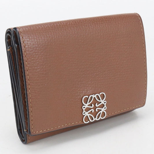 LOEWE Trifold wallet anagram Tri-fold wallet Calfskin Women's