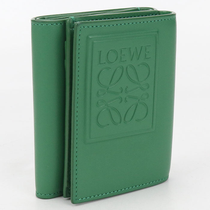 LOEWE Trifold wallet anagram Tri-fold wallet Calfskin Women's