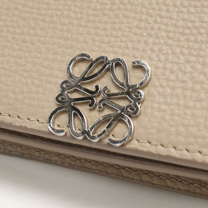LOEWE Business card holder anagram C821M97X08 name card holder Calfskin Women's