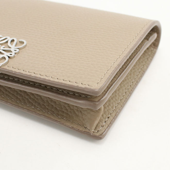 LOEWE Business card holder anagram C821M97X08 name card holder Calfskin Women's