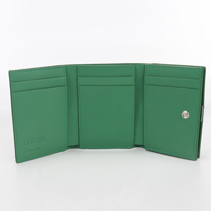 LOEWE Trifold wallet anagram Tri-fold wallet Calfskin Women's