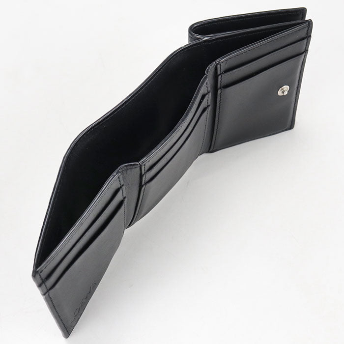 LOEWE Trifold wallet anagram Tri-fold wallet Calfskin Men's
