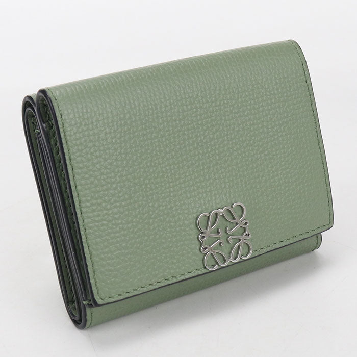 LOEWE Trifold wallet anagram Three fold wallet Calfskin Women's
