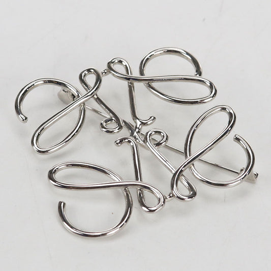 LOEWE anagram Brooch metal Women's