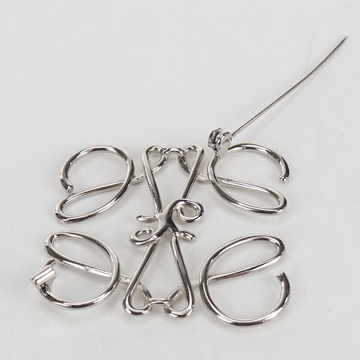 LOEWE anagram Brooch metal Women's