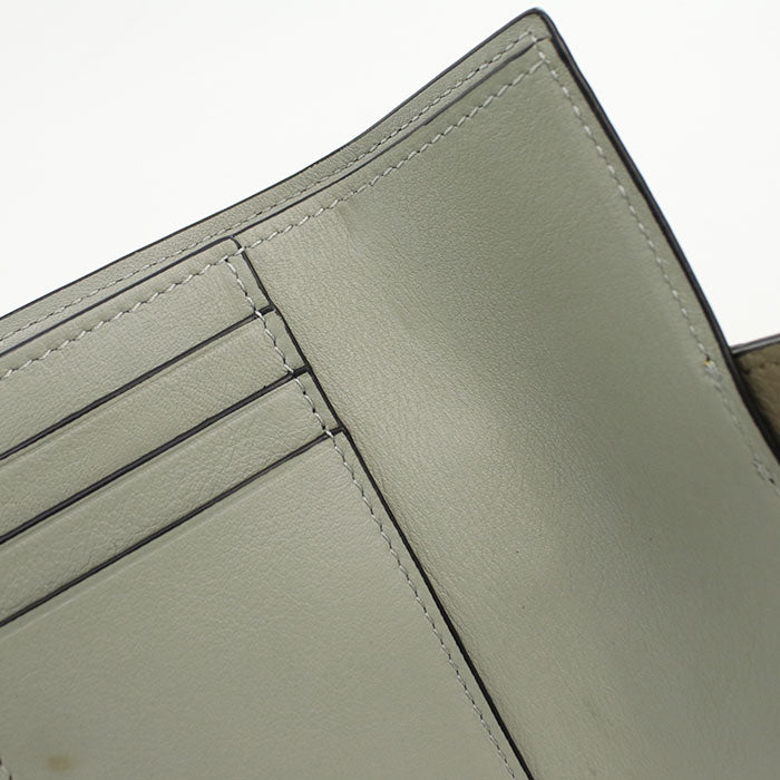 LOEWE Vertical wallet small C660S86X01 Tri-fold wallet Calfskin Women's