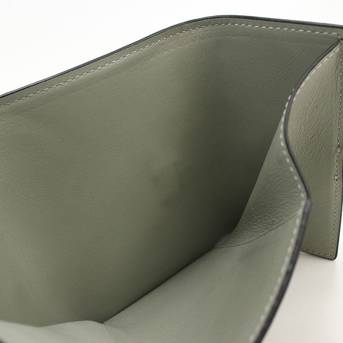 LOEWE Vertical wallet small C660S86X01 Tri-fold wallet Calfskin Women's