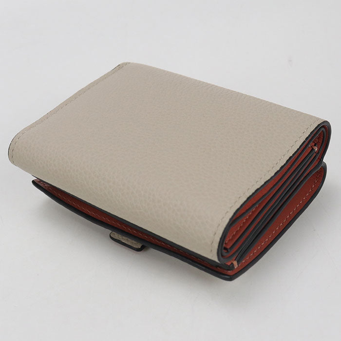 LOEWE Trifold wallet anagram C660TR2X01 Tri-fold wallet Calfskin Women's