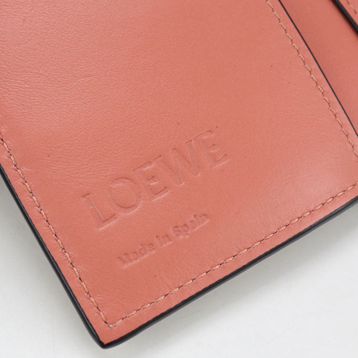 LOEWE Trifold wallet anagram C660TR2X01 Tri-fold wallet Calfskin Women's
