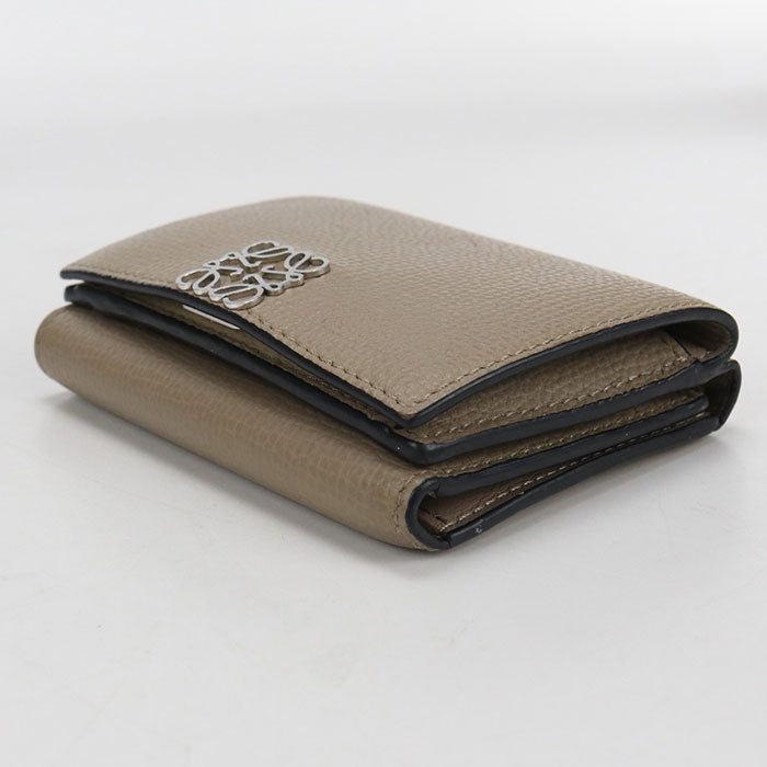 LOEWE Trifold wallet anagram Tri-fold wallet Calfskin Women's