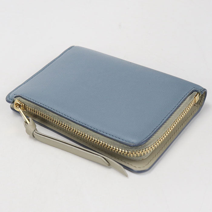 LOEWE anagram Bifold Wallet Calfskin Women's