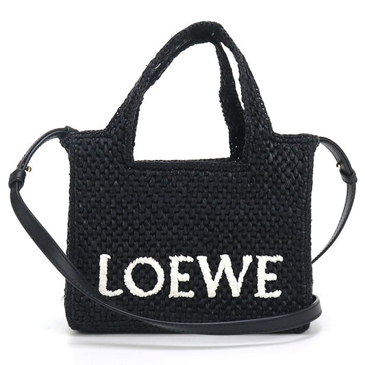 LOEWE Mini Tote Loewe Font ALF1V46X01 Handbag Raffia Women