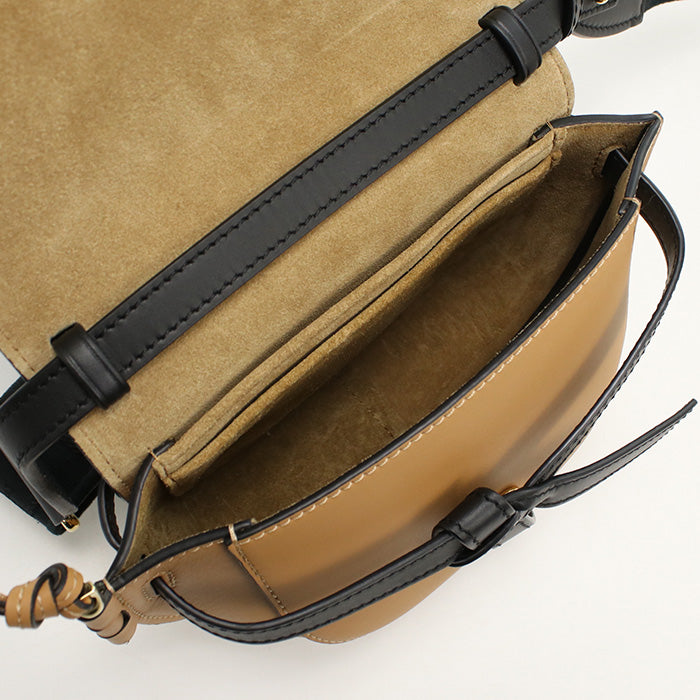 LOEWE gatedual bag mini Diagonal shoulder bag/Soft Calfskin/Jacquard Women