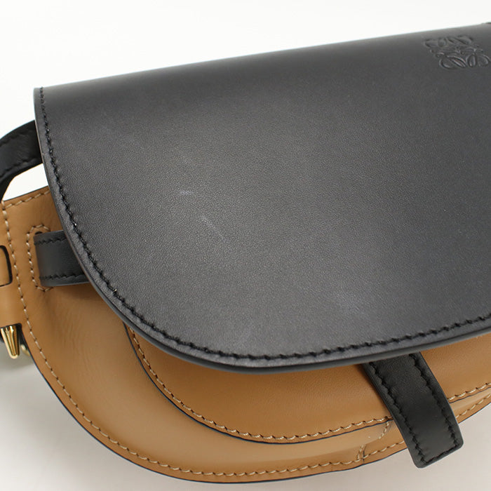 LOEWE gatedual bag mini Diagonal shoulder bag/Soft Calfskin/Jacquard Women