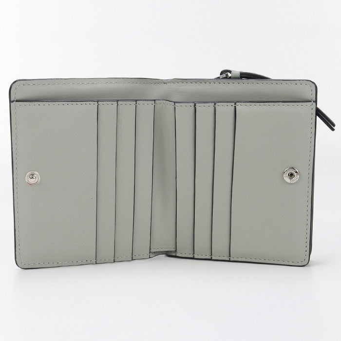 LOEWE Compact zip wallet puzzle Bi-fold wallet with coin purse Calfskin Women