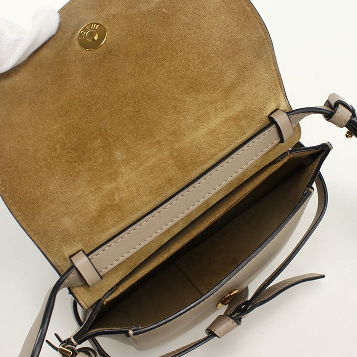 LOEWE gatedual bag mini A650N46X13 Diagonal shoulder bag Calfskin Women