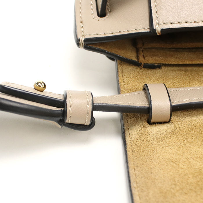 LOEWE gatedual bag mini A650N46X13 Diagonal shoulder bag Calfskin Women