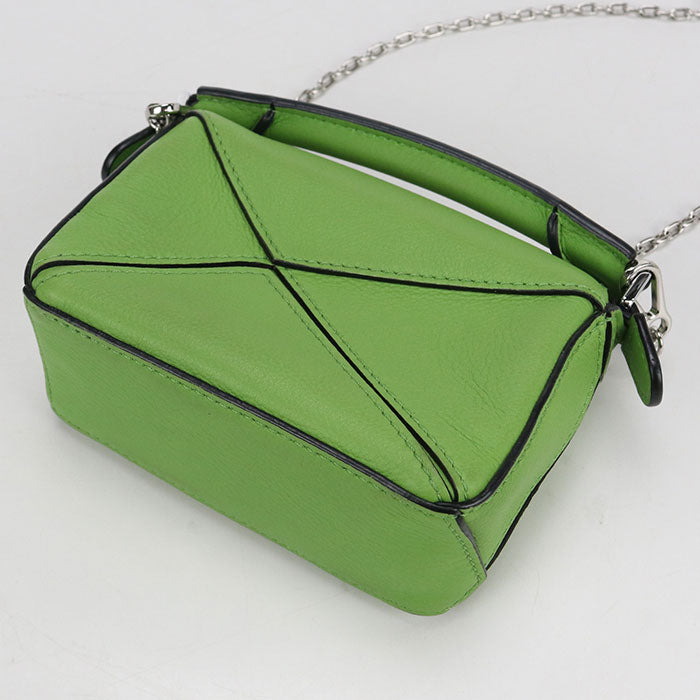 LOEWE Puzzle Bag Nano 2WAY Shoulder Bag leather Women