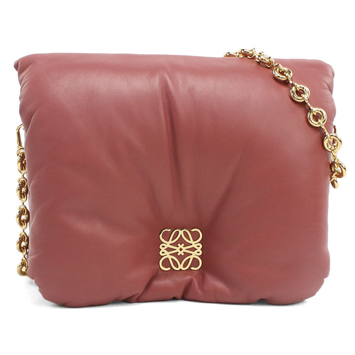 LOEWE Chain Shoulder Bag lambskin Women