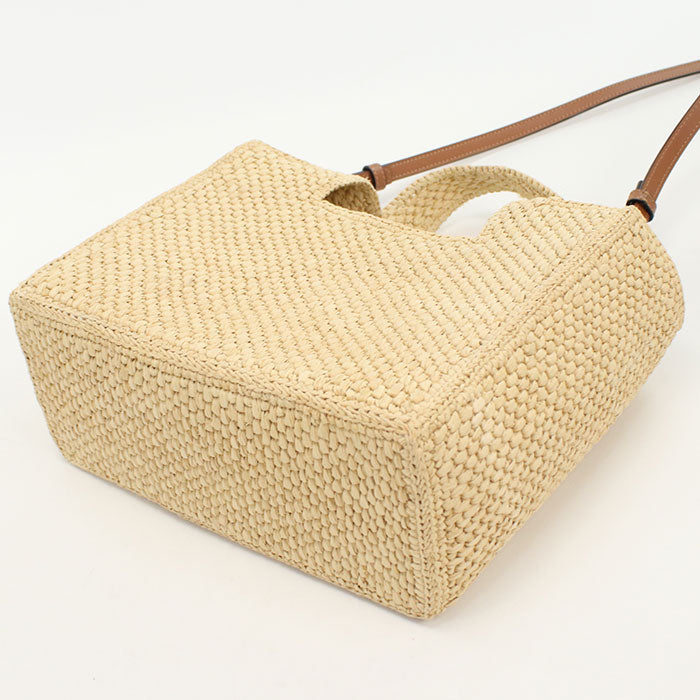 LOEWE Small 2WAY Loewe Font A685B59X03 Basket bag Raffia Women