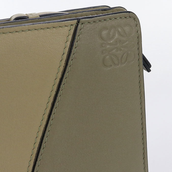 LOEWE Compact zip wallet puzzle C510Z41X01 Folded wallet leather Women