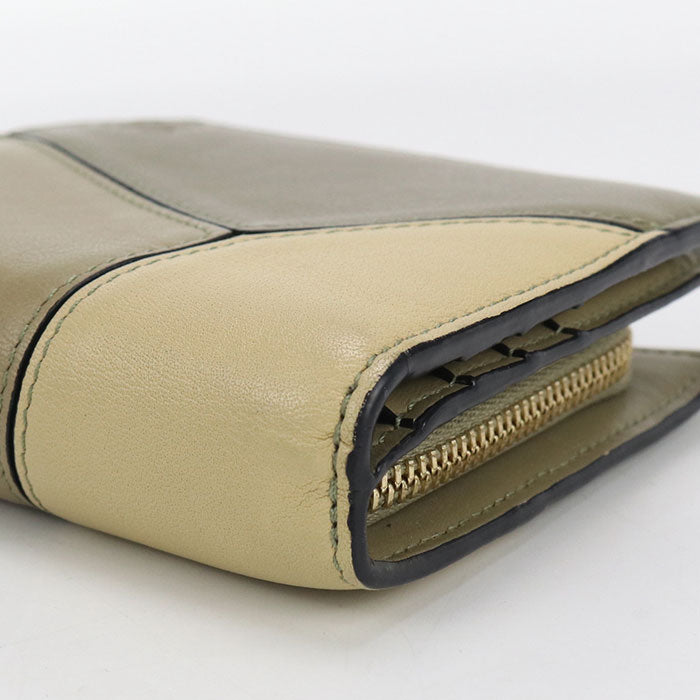 LOEWE Compact zip wallet puzzle C510Z41X01 Folded wallet leather Women
