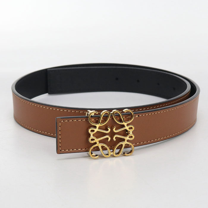 LOEWE reversible anagram E821Z26X03 belt leather Women